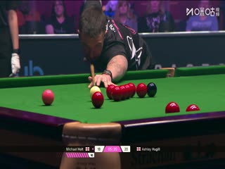 斯诺克单局限时赛128进64 迈克尔·霍尔特43-39阿什利·休吉尔 20251210