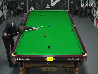 2025斯诺克国际锦标赛资格赛 林杉峰6-0阿米尔·萨克霍什 20251001