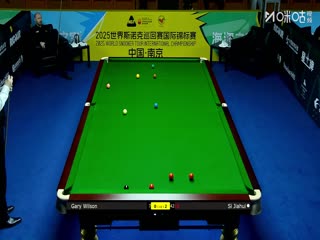 2025斯诺克国际锦标赛32进16 加里·威尔逊0-6斯佳辉 20251104