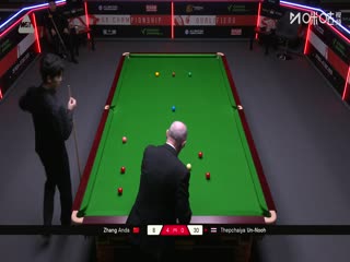 斯诺克英锦赛资格赛晋级轮 张安达6-4塔猜亚·乌努 20251128