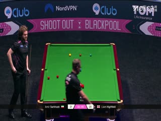 斯诺克单局限时赛32进16 利亚姆·海菲尔德91-21阿米尔·萨克霍什（朱峰立） 20251213