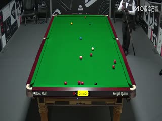 斯诺克英锦赛资格赛 罗斯·缪尔6-2弗加尔·奎因 20251122