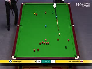 斯诺克英锦赛正赛32进16轮次 约翰·希金斯6-2本·沃拉斯顿 20251130