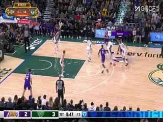 NBA常规赛 湖人VS雄鹿 20251116