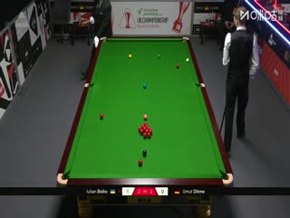 斯诺克英锦赛资格赛 尤里安·伯伊科6-4乌姆特·迪克梅 20251122