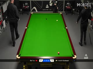 苏格兰公开赛资格赛 白雨露4-0克雷什·古尔巴克萨尼 20251016